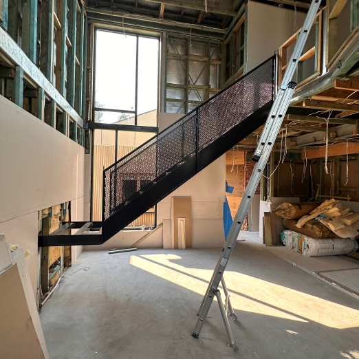 Spectrum Welding Custom Designed Staircase