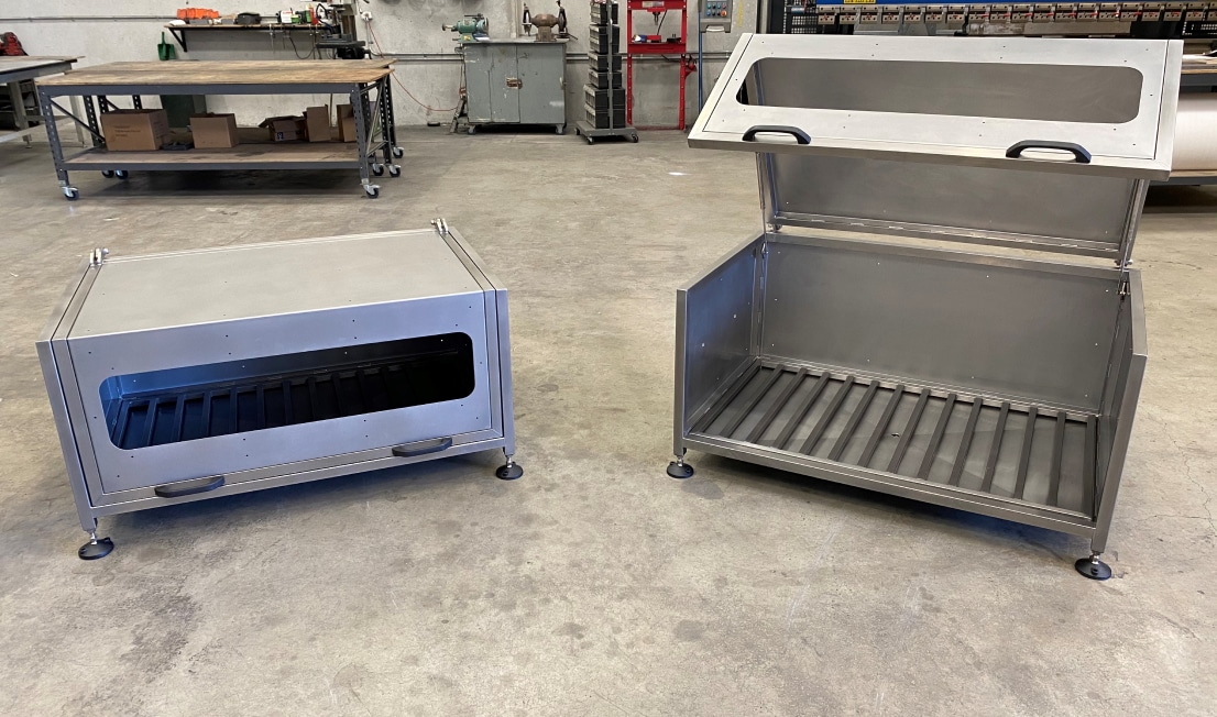 Specrtum welding Stainless-Steel Hose testing enclosures